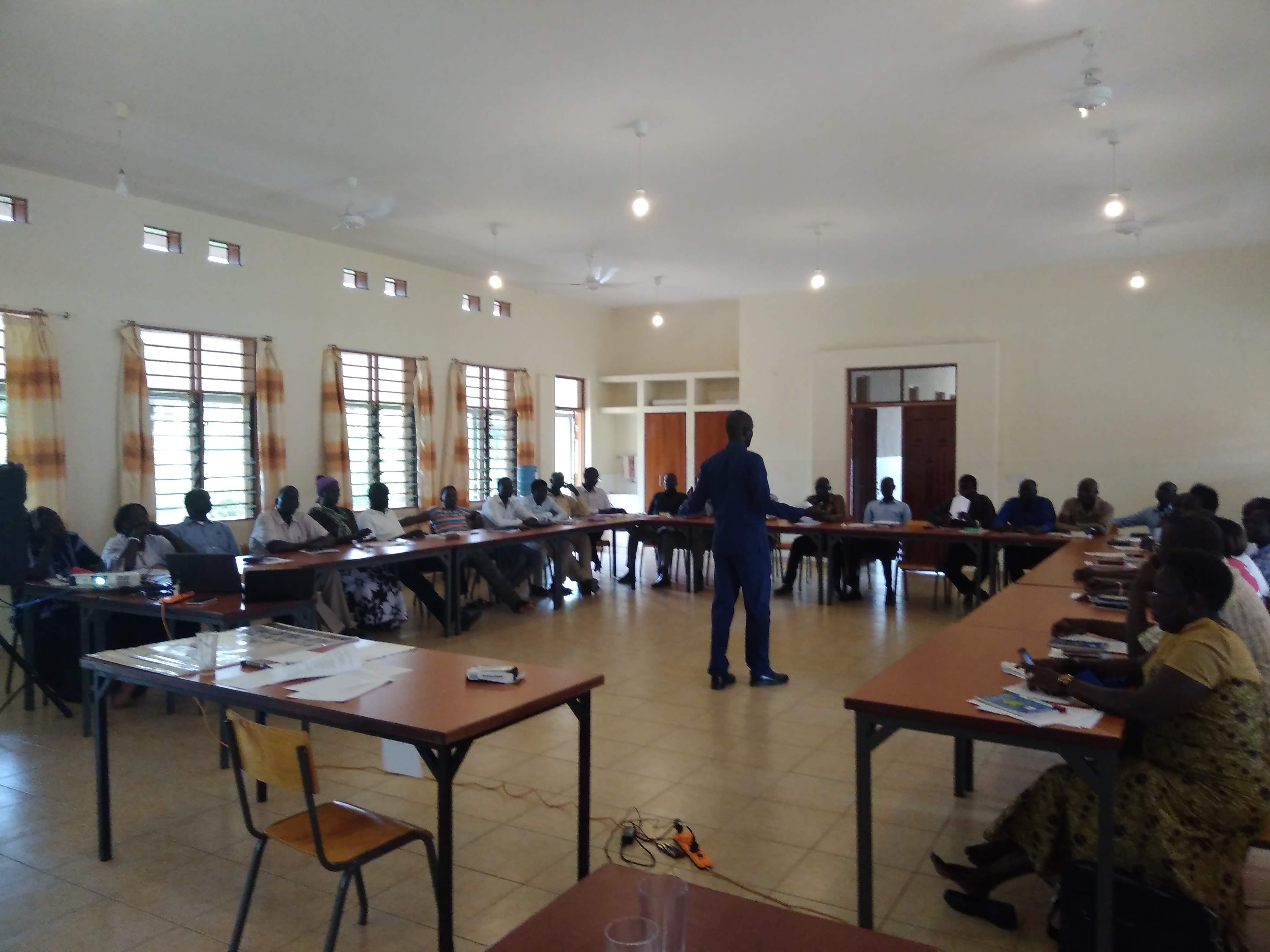 Workshop facilitator presenting to participants